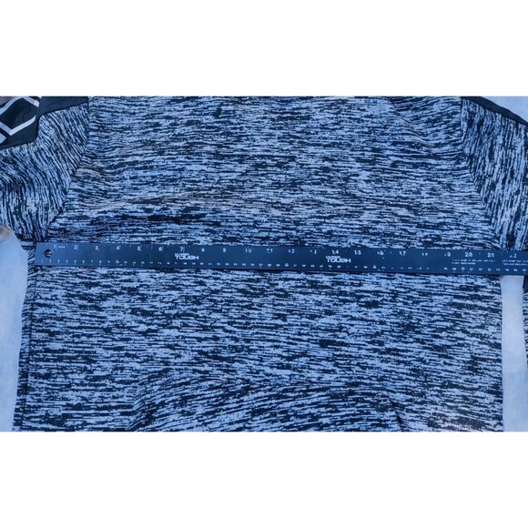 Cougar Sport Hoodie Mens Size Large Gray Black Pullover Hooded Sweatshirt Pocket - Picture 7 of 9